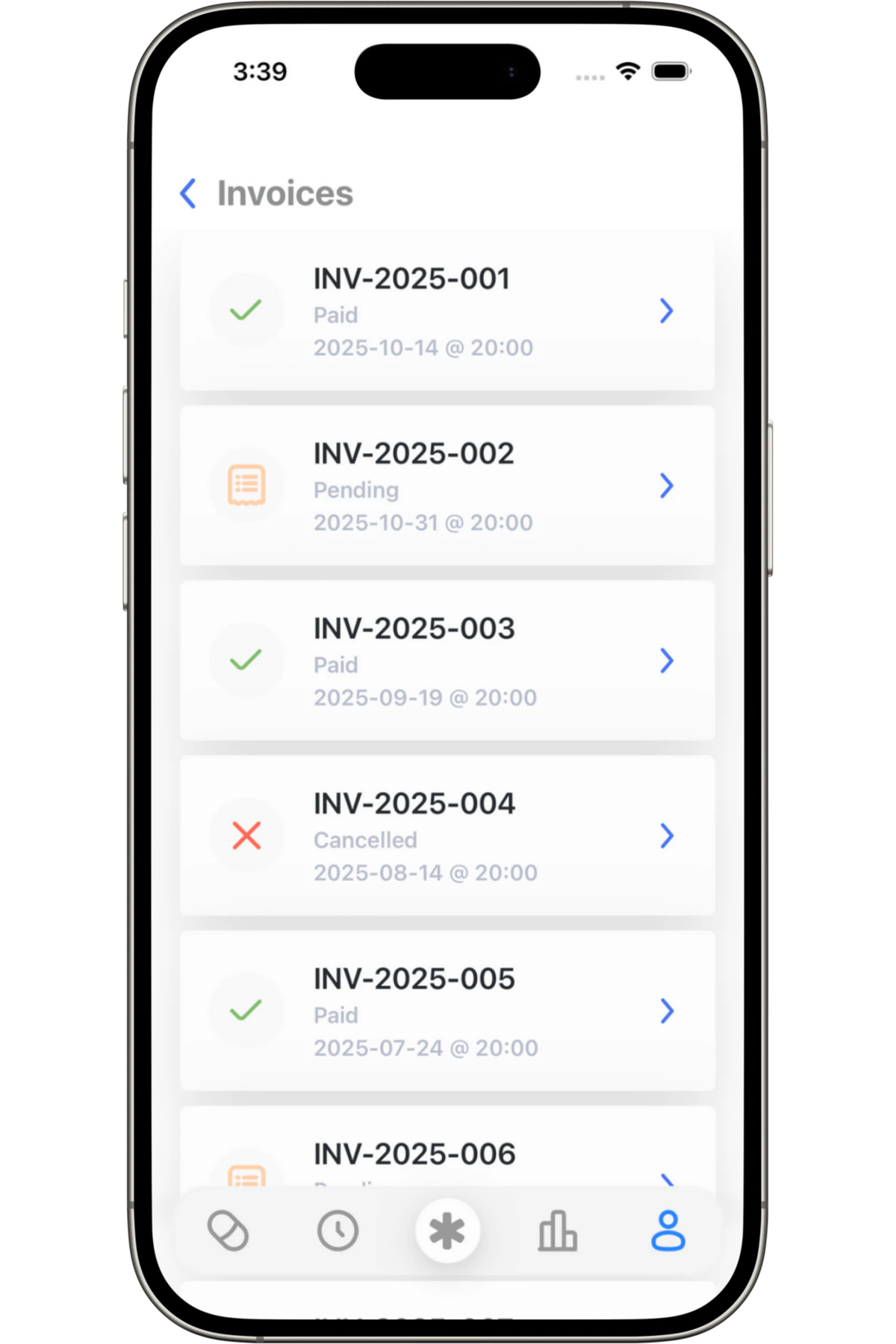 App feature preview
