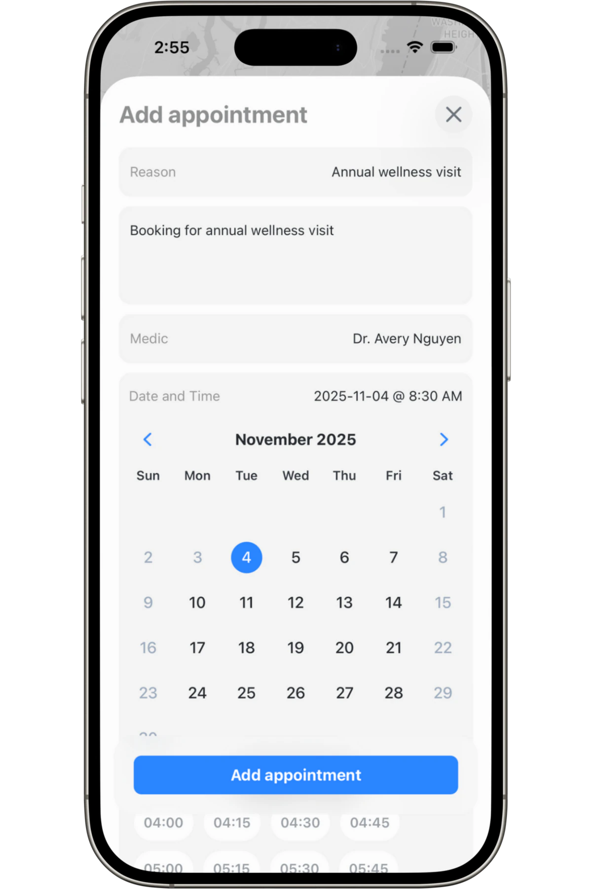 App feature preview